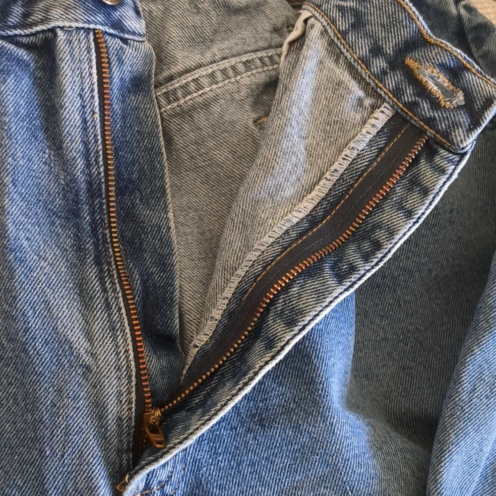40x30 Wrangler Relaxed Fit Denim Blue Jeans Work Casual Quality 100% Cotton